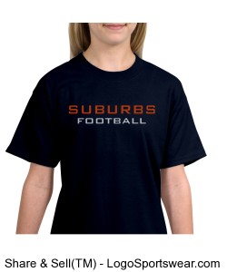 kid's suburbs shirt Design Zoom